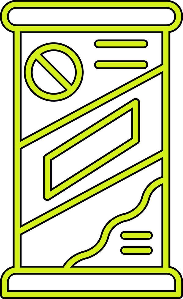 Roll Up Vector Icon