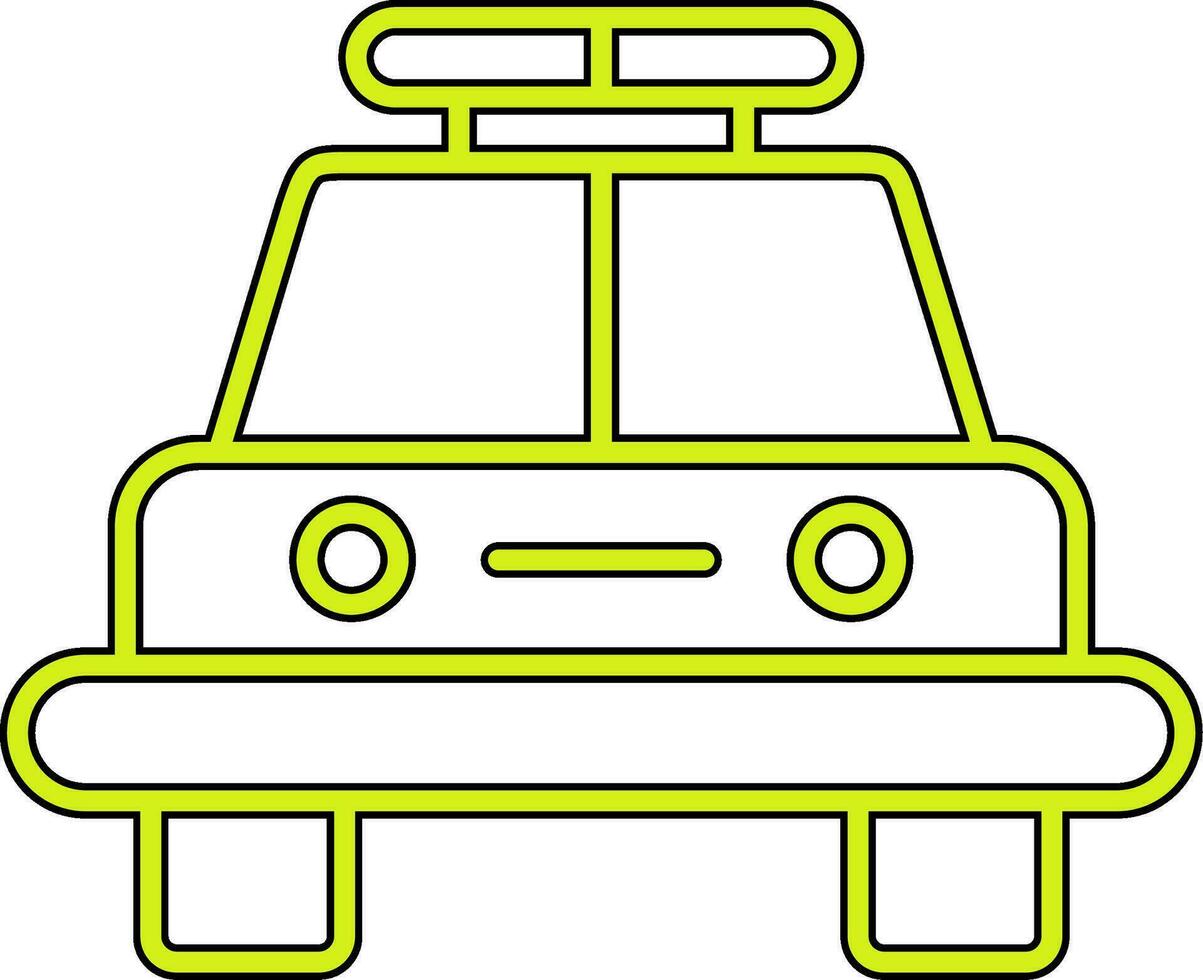 Police Car Vector Icon