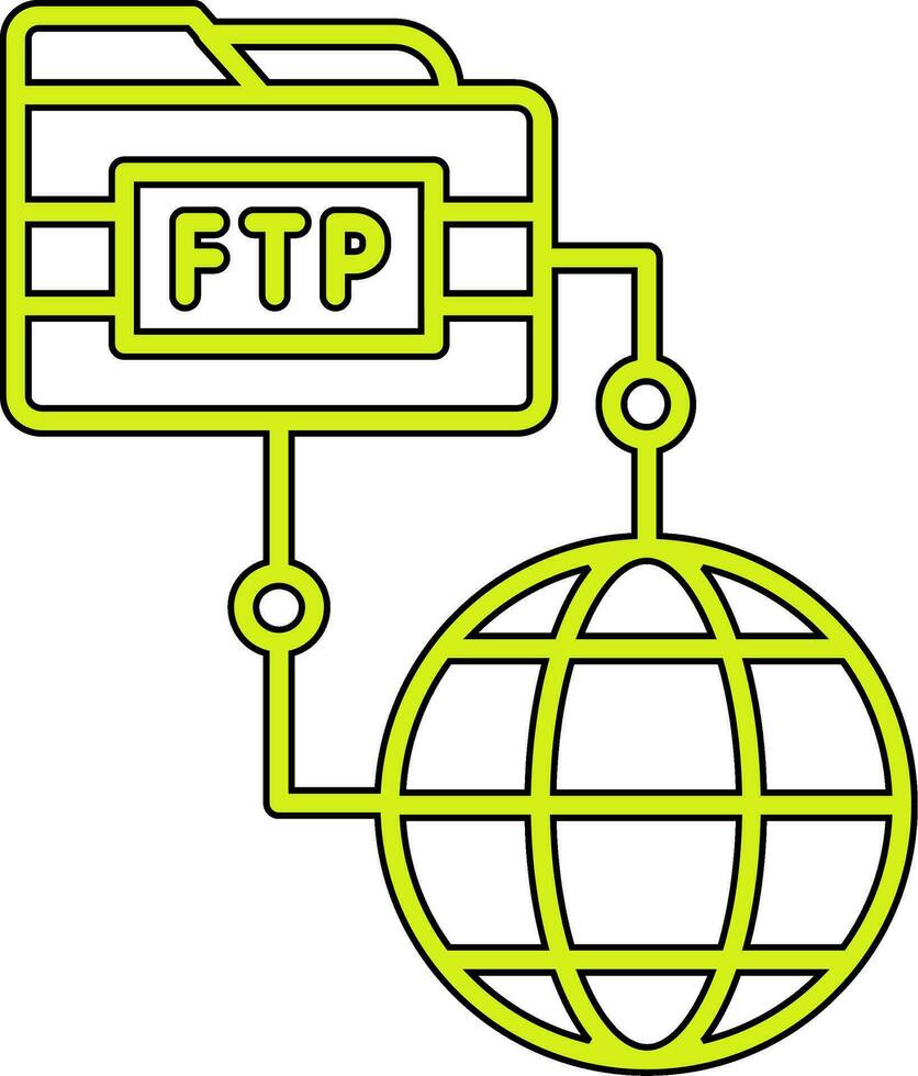 Ftp Vector Icon