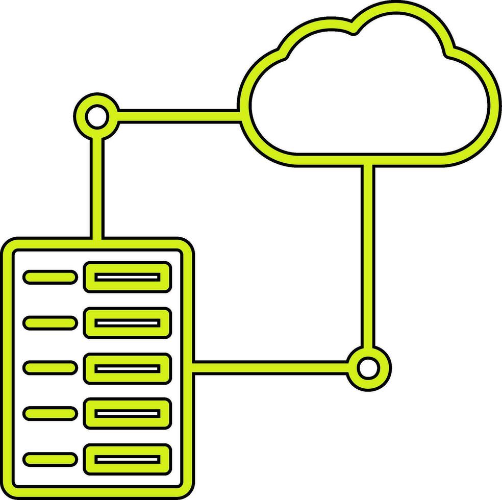 icono de vector de datos