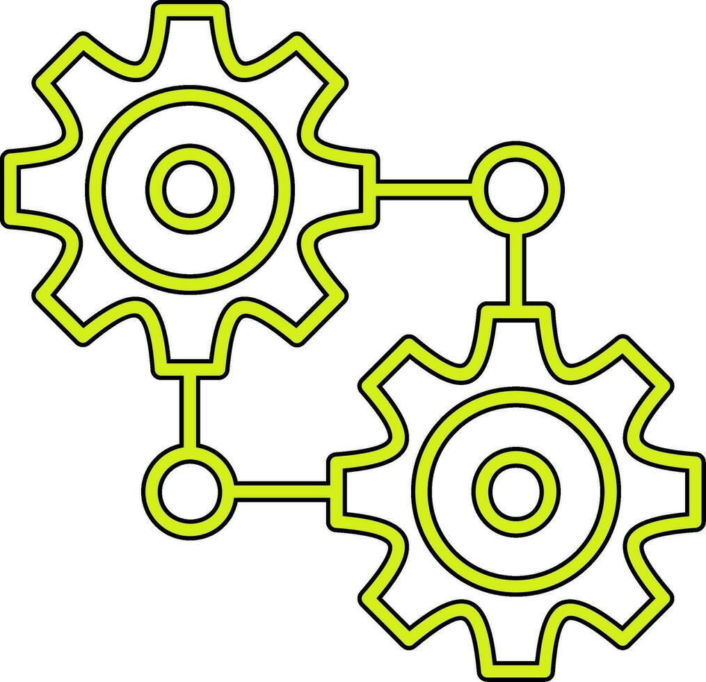 icono de vector de configuración