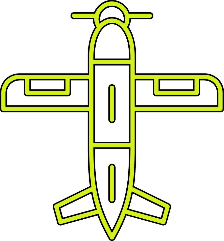 Monoplane Vector Icon