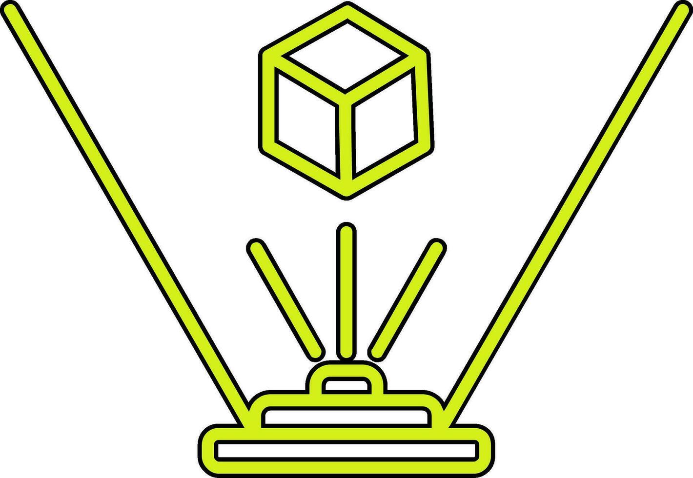 Hologram Vector Icon