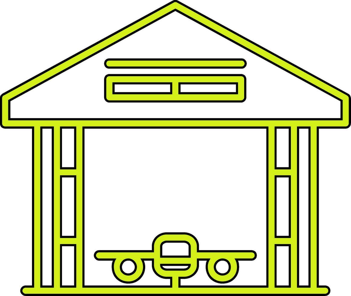 Hangar Vector Icon