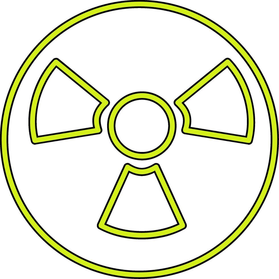 Radiation Vector Icon