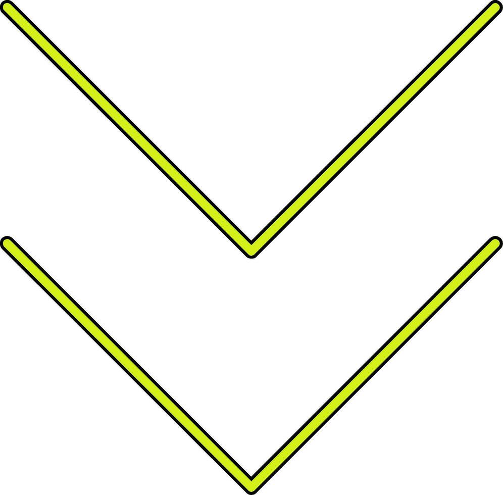 Chervon Vector Icon