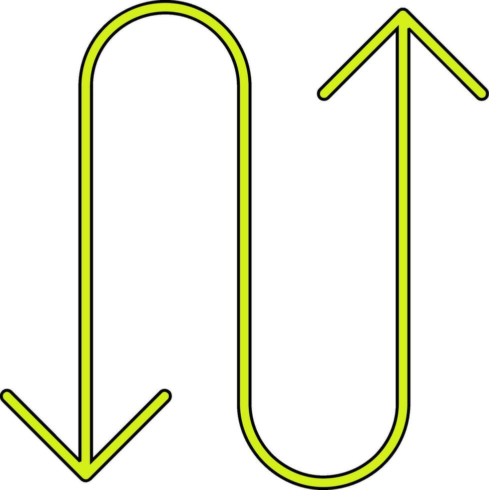 Zigzag Vector Icon