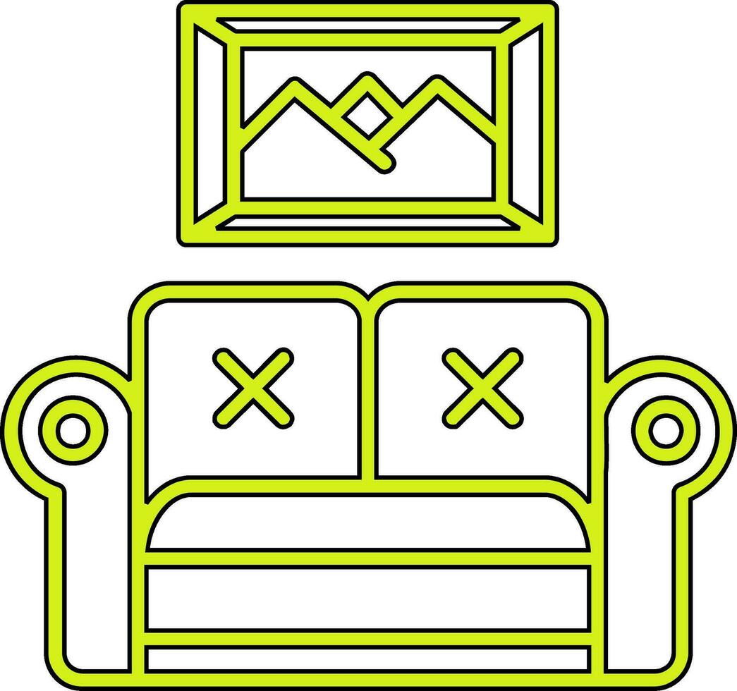 Sofa Vector Icon