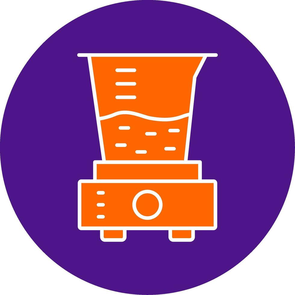 Juicer Line Filled Circle Icon vector