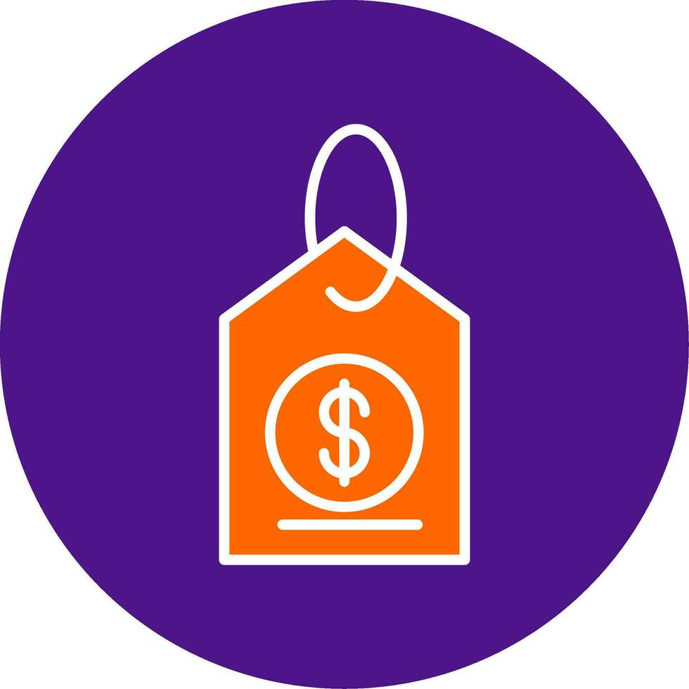 Cheap Line Filled Circle Icon vector