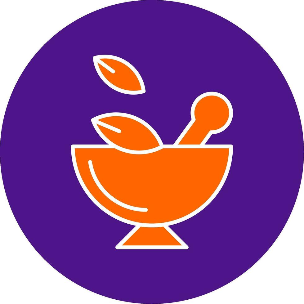 Grind Line Filled Circle Icon vector