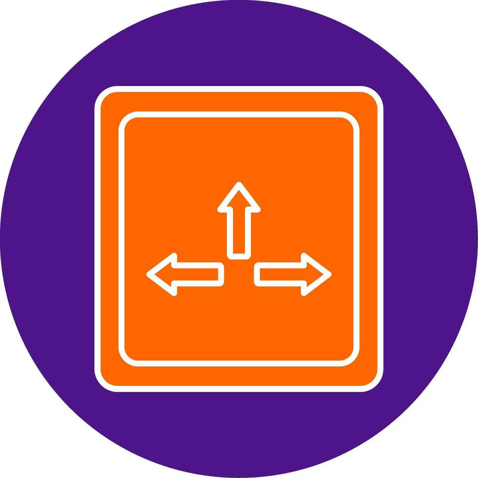 Resize Line Filled Circle Icon vector