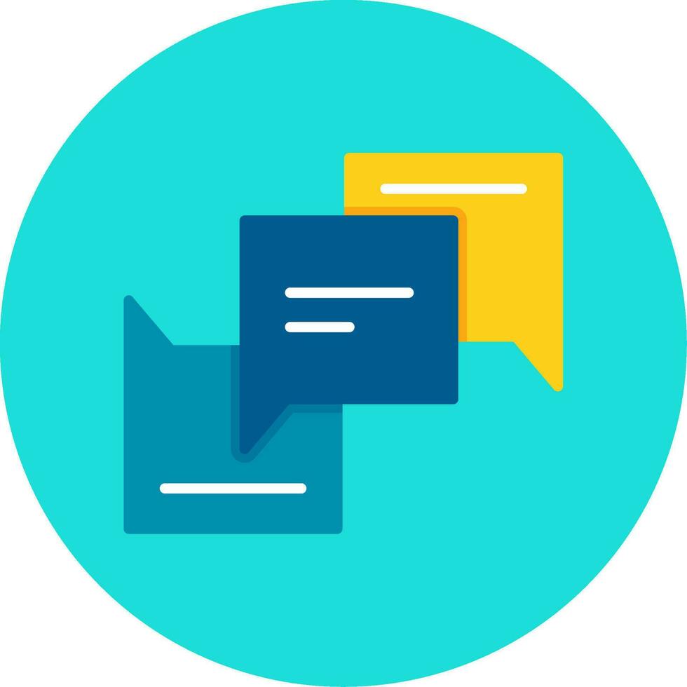 Speech Bubbles Vector Icon