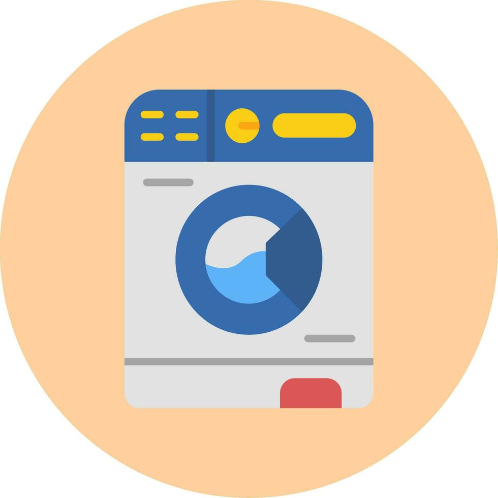 Washing Machine Vector Icon