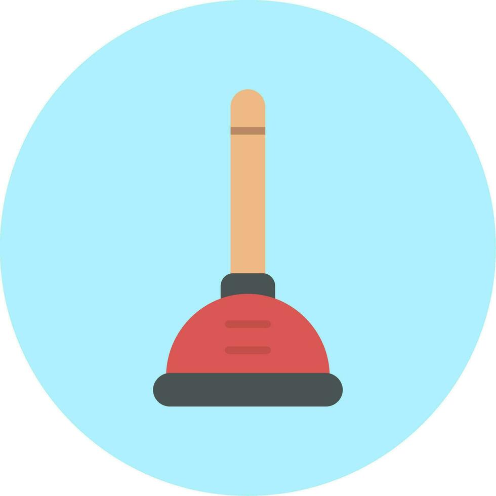 Plunger Vector Icon