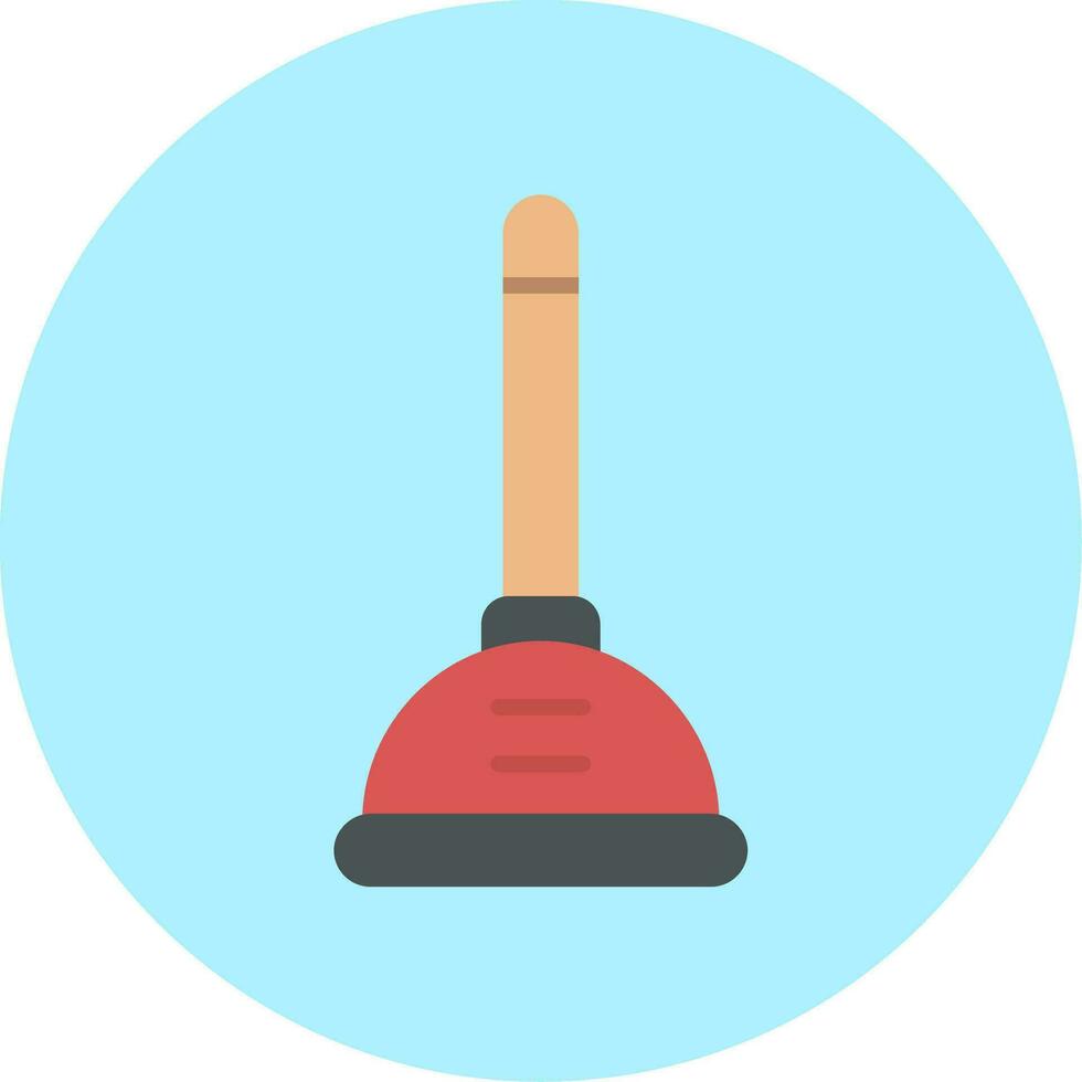 Plunger Vector Icon