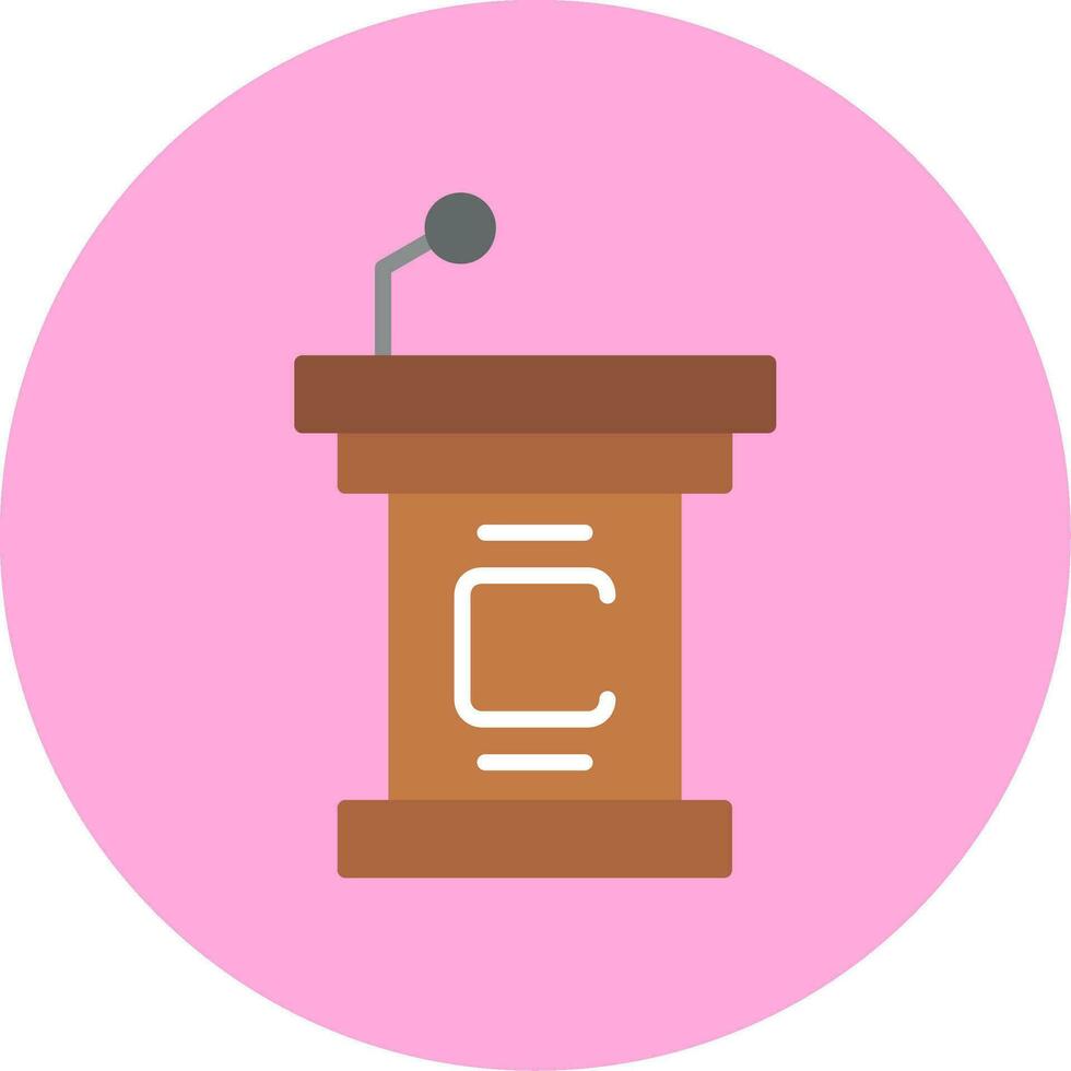 Lectern Vector Icon