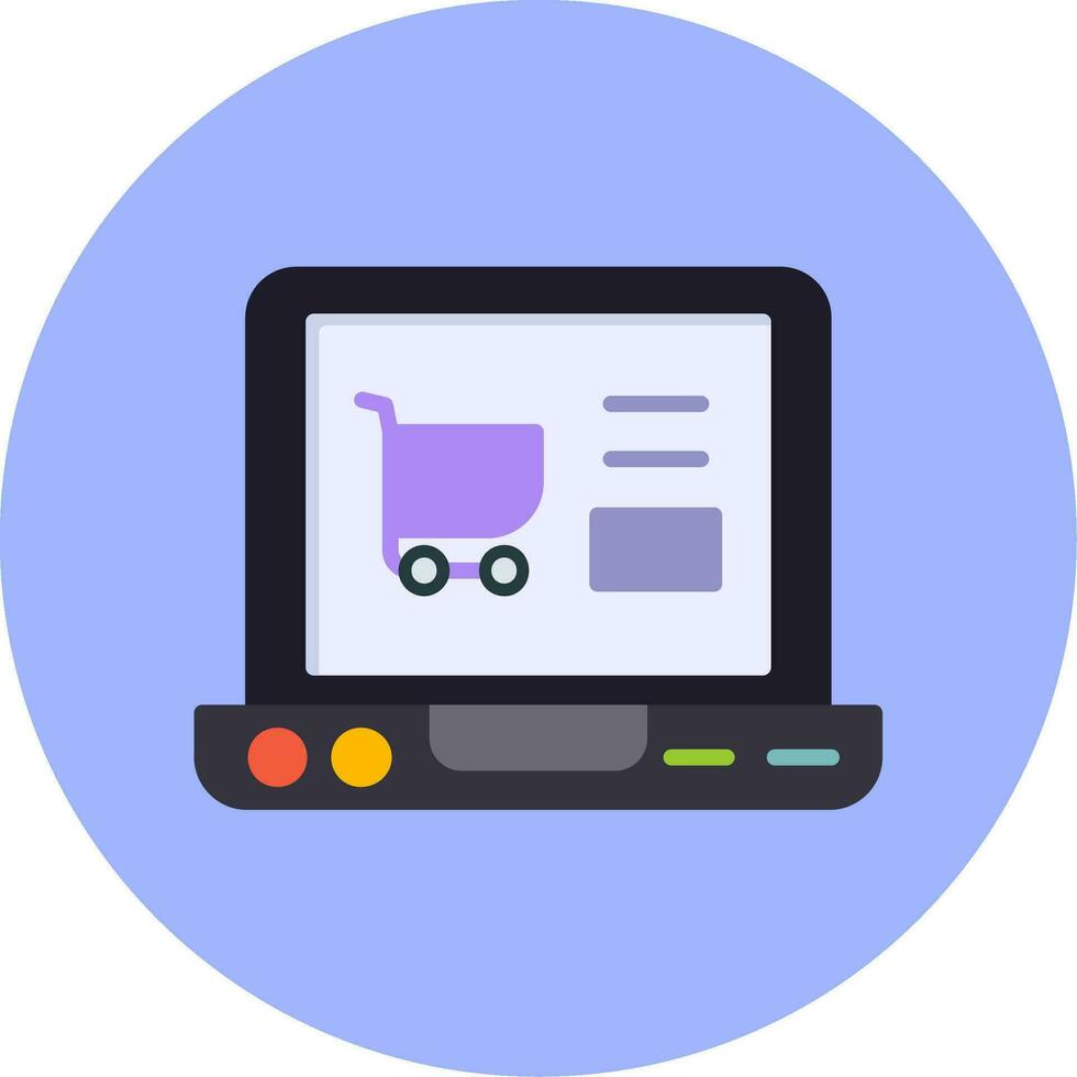 Online Shopping Vector Icon