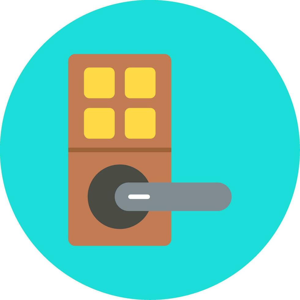 Smart Door Vector Icon