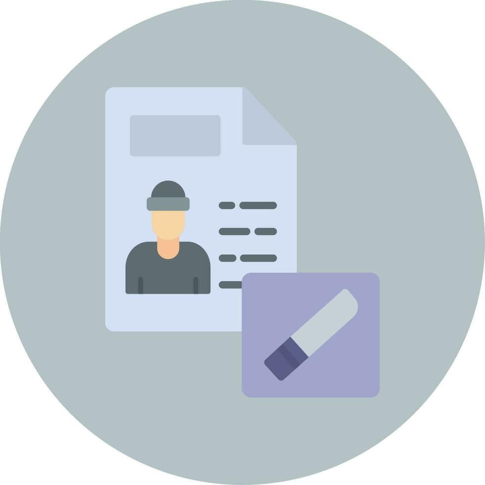 Evidence Vector Icon