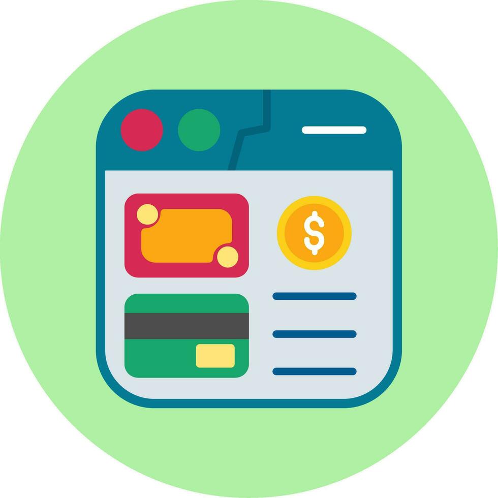 Online Payment Vector Icon