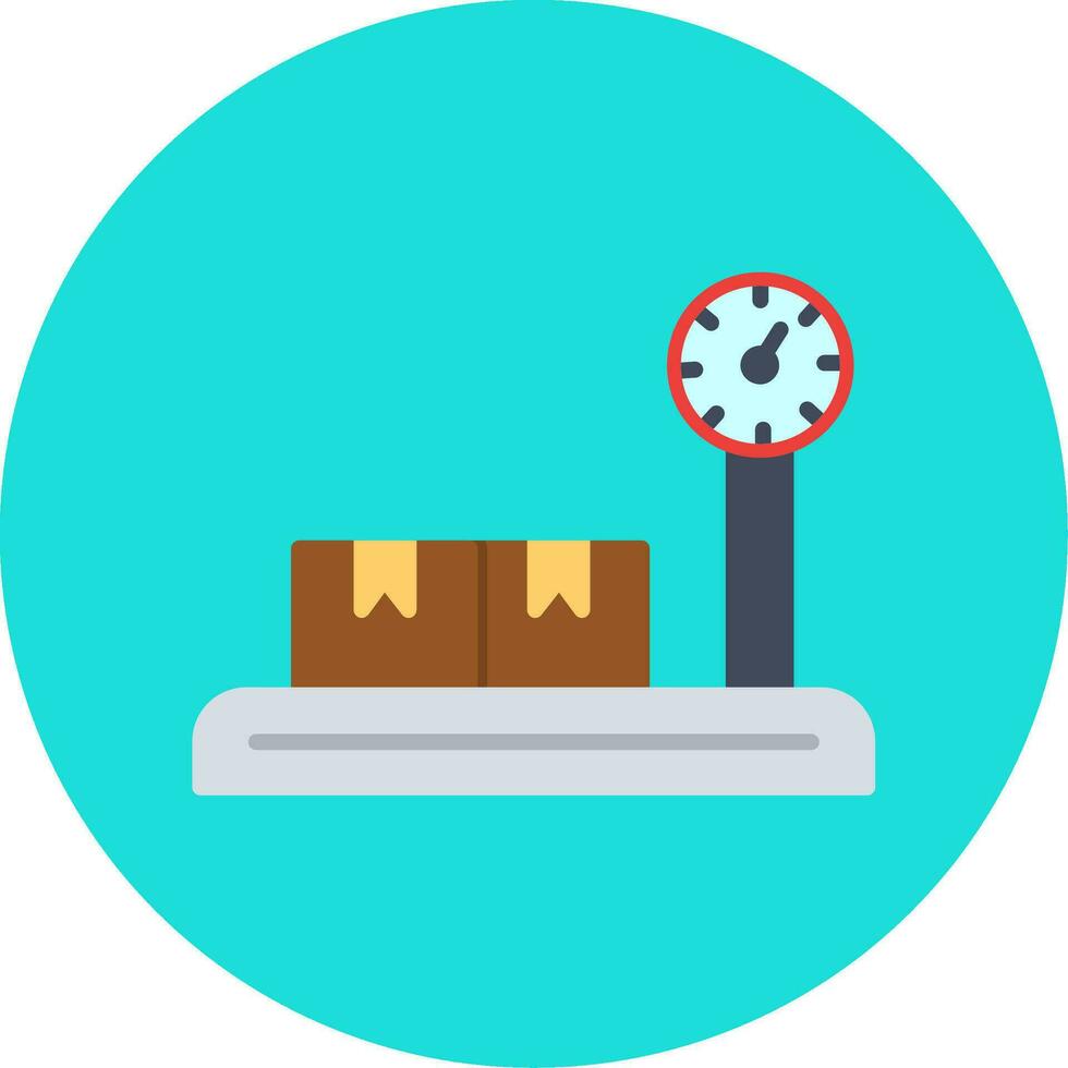 Weight Scale Vector Icon