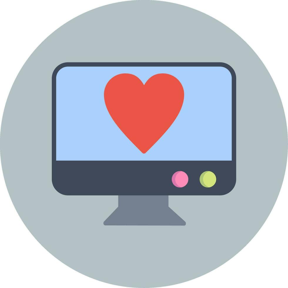 Monitor Vector Icon
