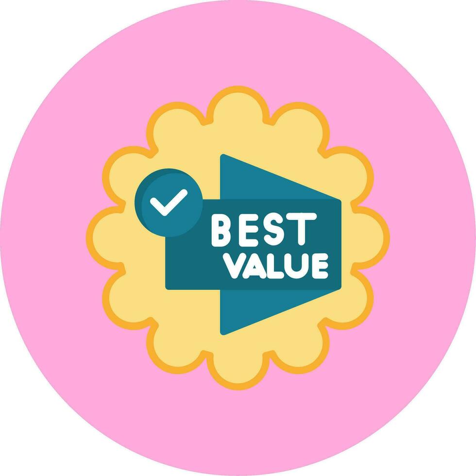 Best Value Vector Icon