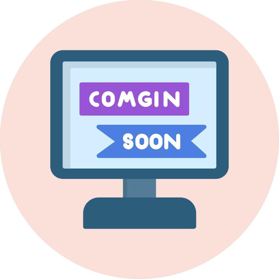 Coming Soon Vector Icon