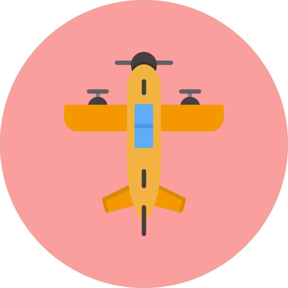 Seaplane Vector Icon