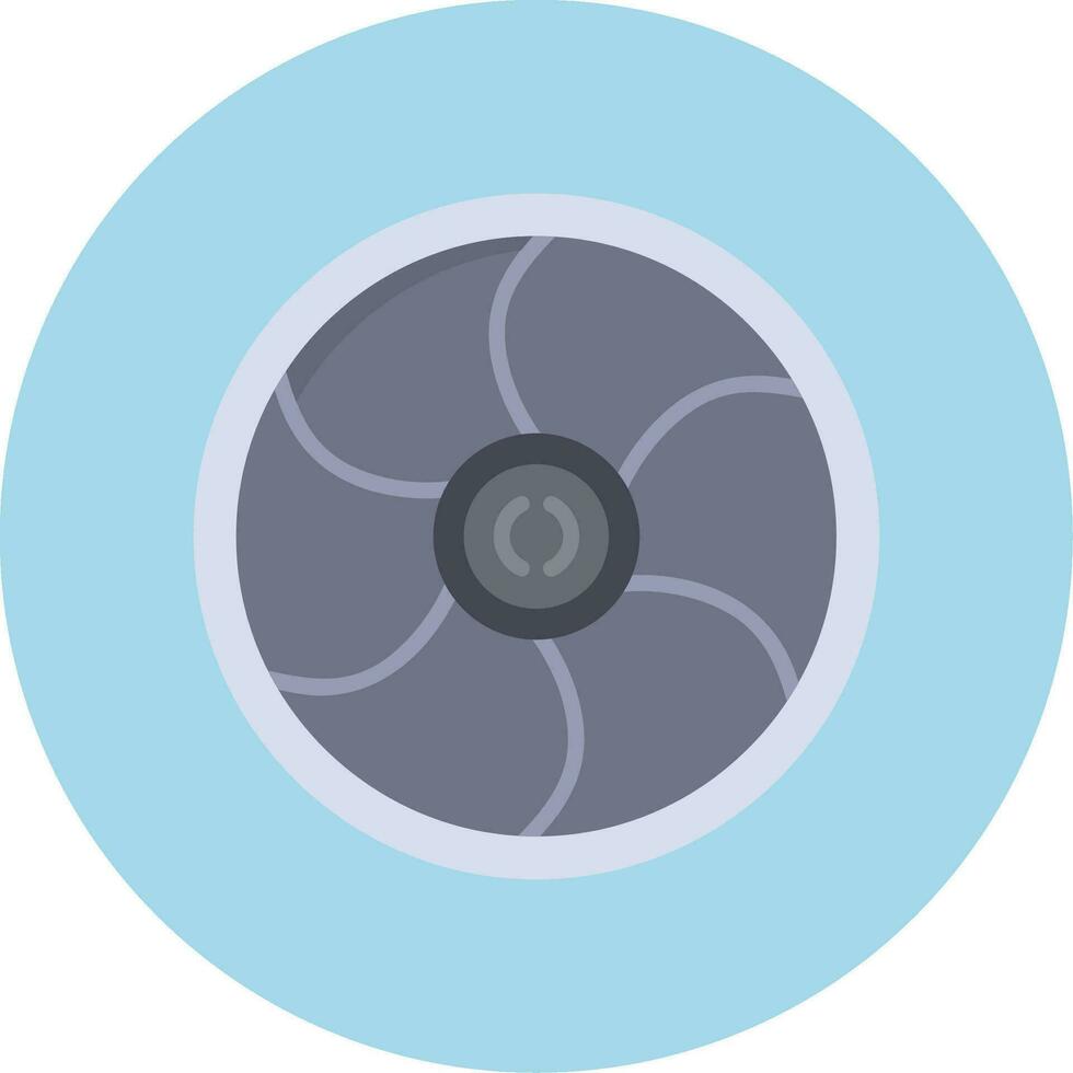 icono de vector de turbina