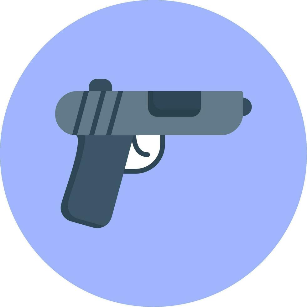 icono de vector de pistola