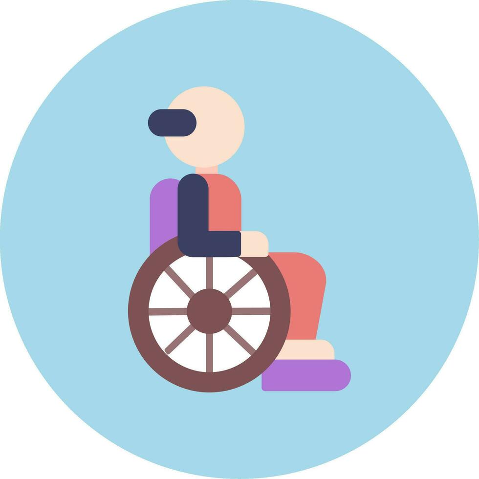 Elderly Vector Icon