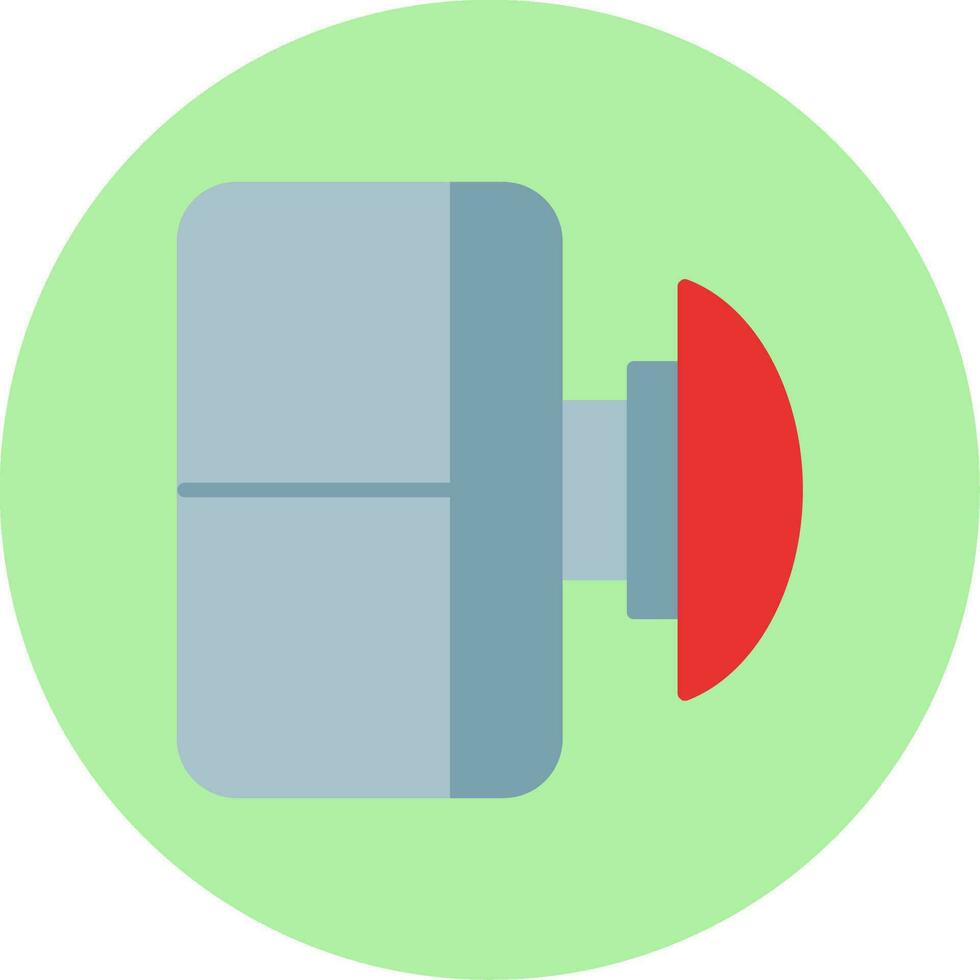 Emergency Button Vector Icon