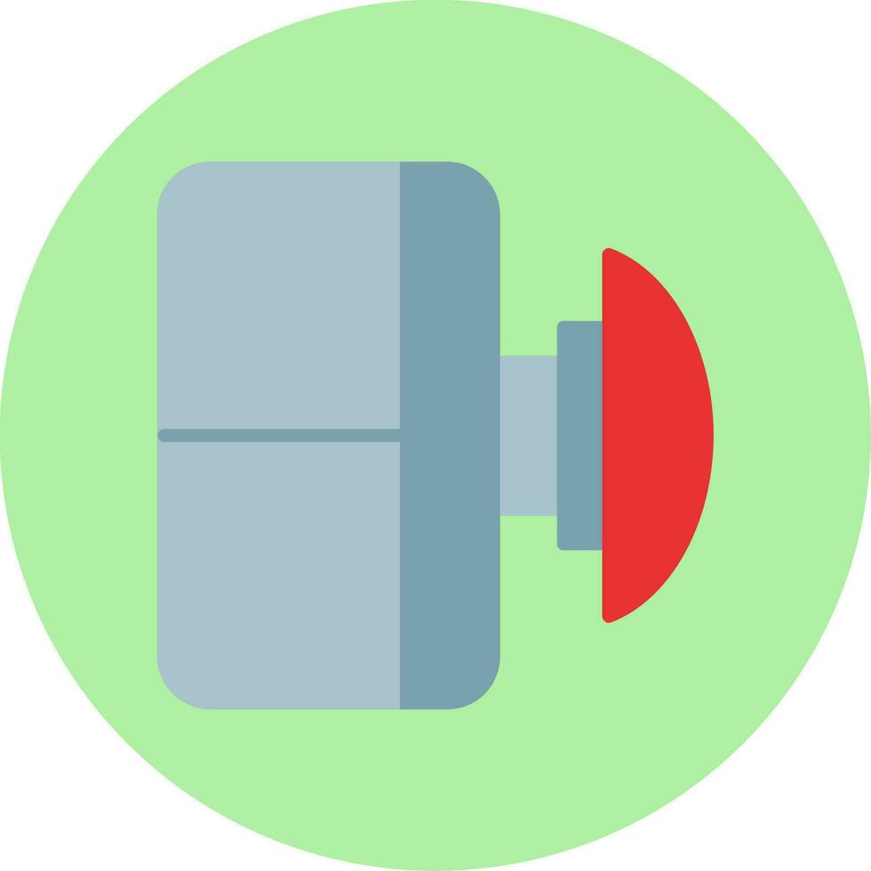 Emergency Button Vector Icon