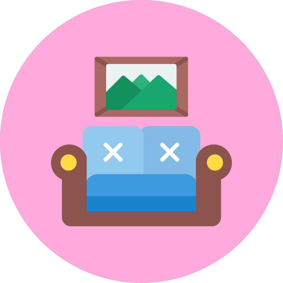 Sofa Vector Icon