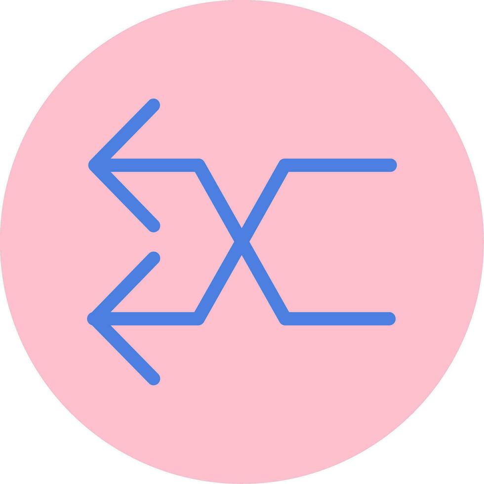 Shuffle Vector Icon