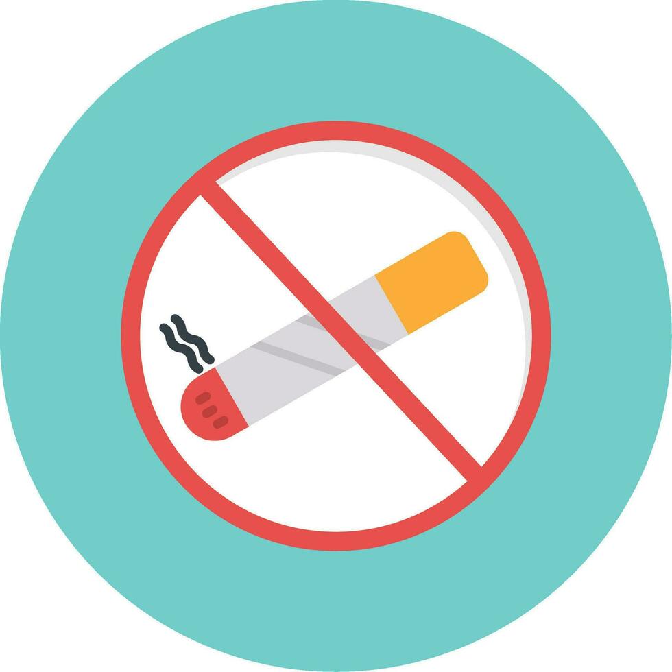 No Smoking Vector Icon