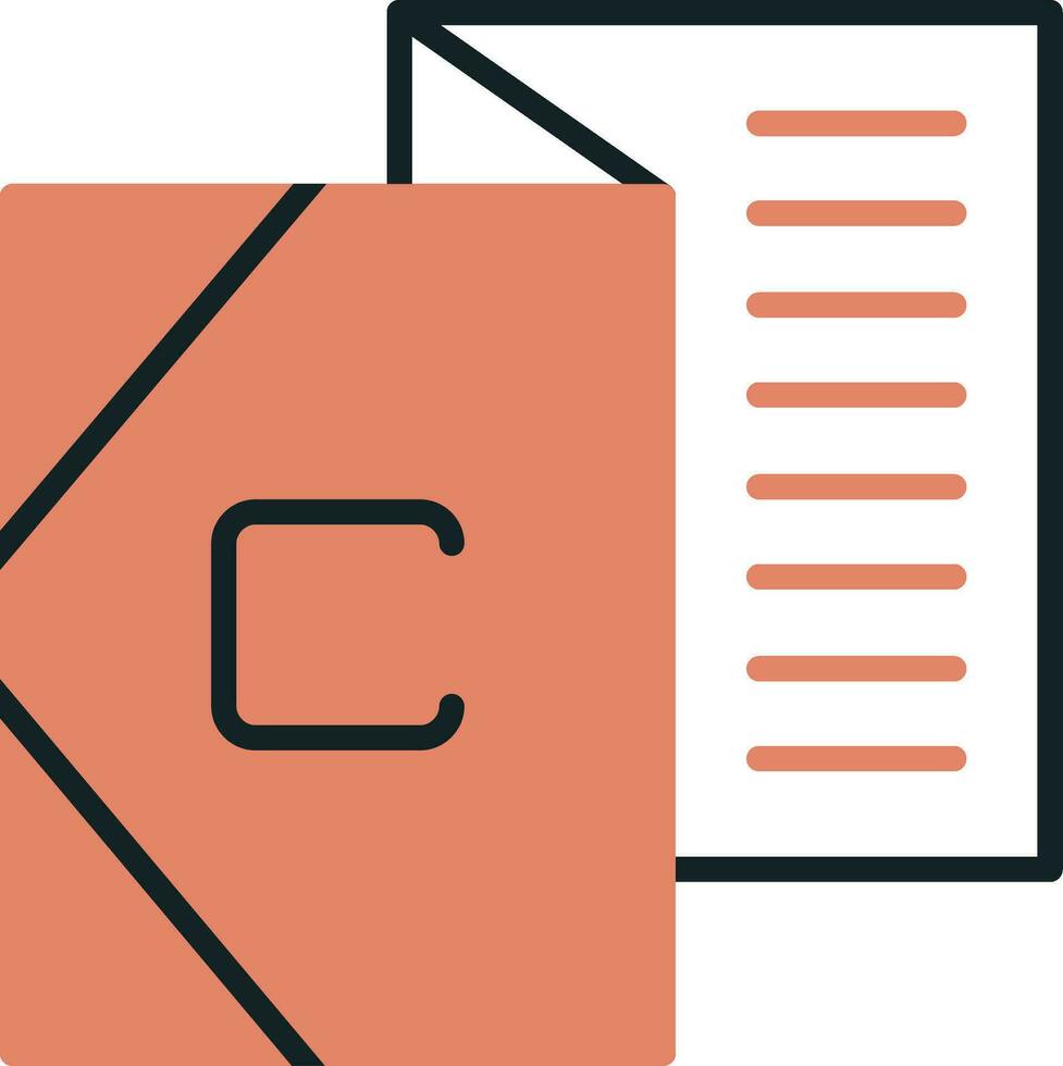 Brochure Vector Icon