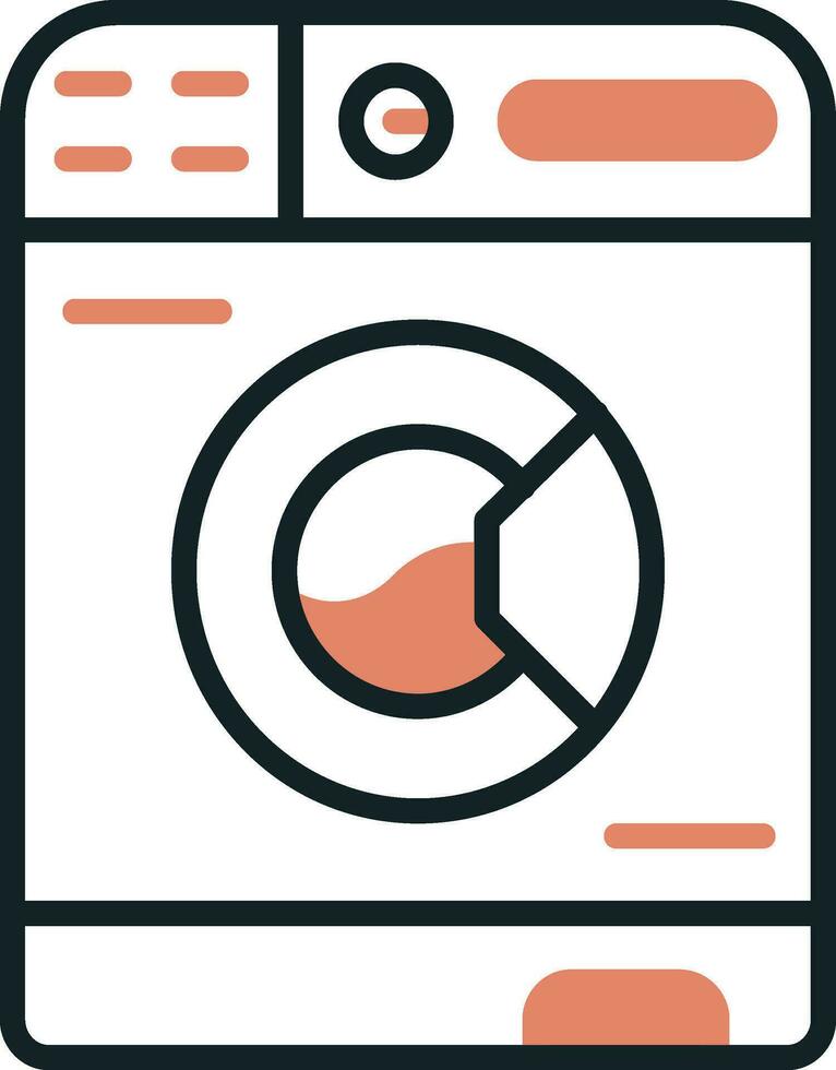 Washing Machine Vector Icon