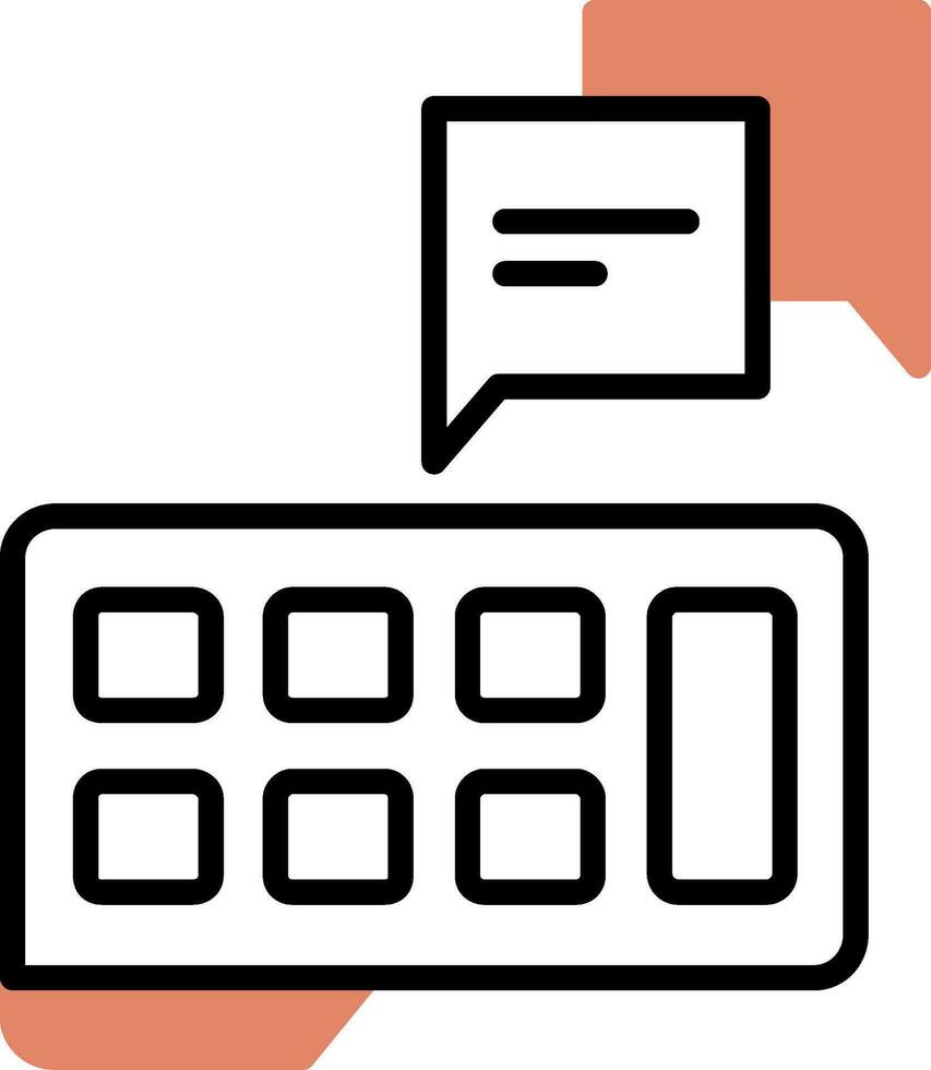 Keyboard Vector Icon