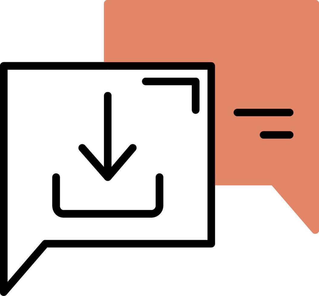 Downloading Vector Icon