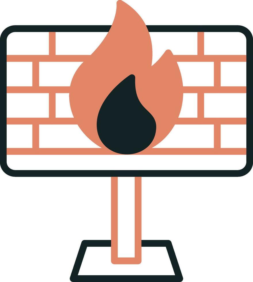 Firewall Vector Icon