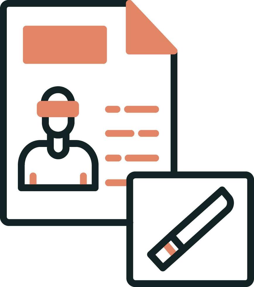 Evidence Vector Icon