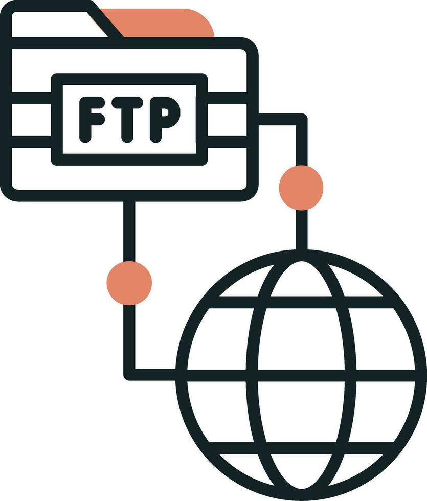 Ftp Vector Icon