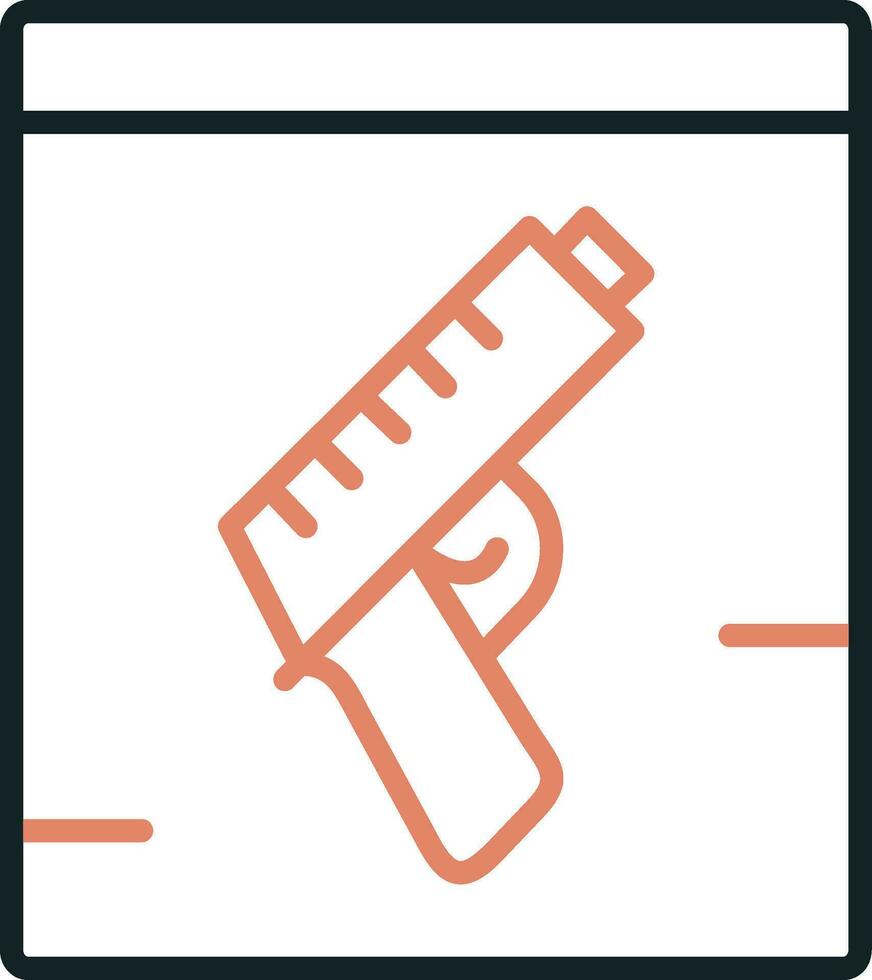 Pistol Vector Icon