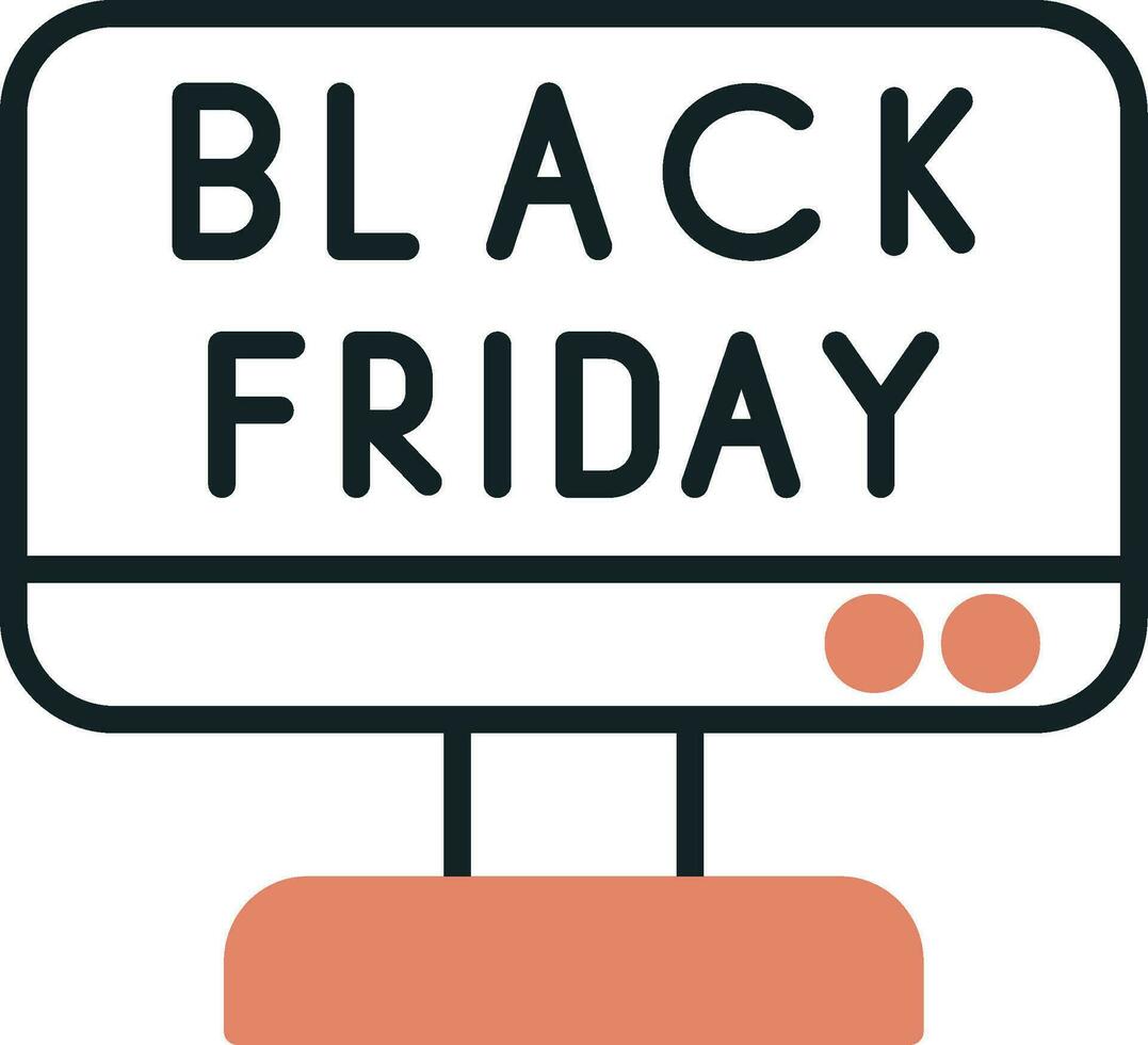 Black Friday Vector Icon