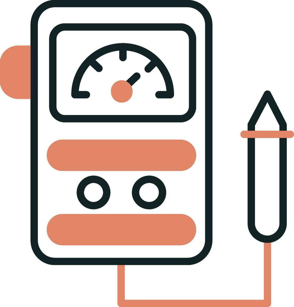 Voltmeter Vector Icon