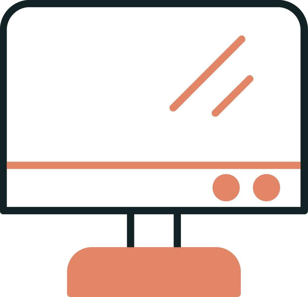 Monitor Vector Icon