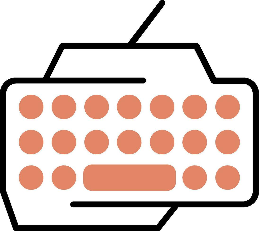 Keyboard Vector Icon